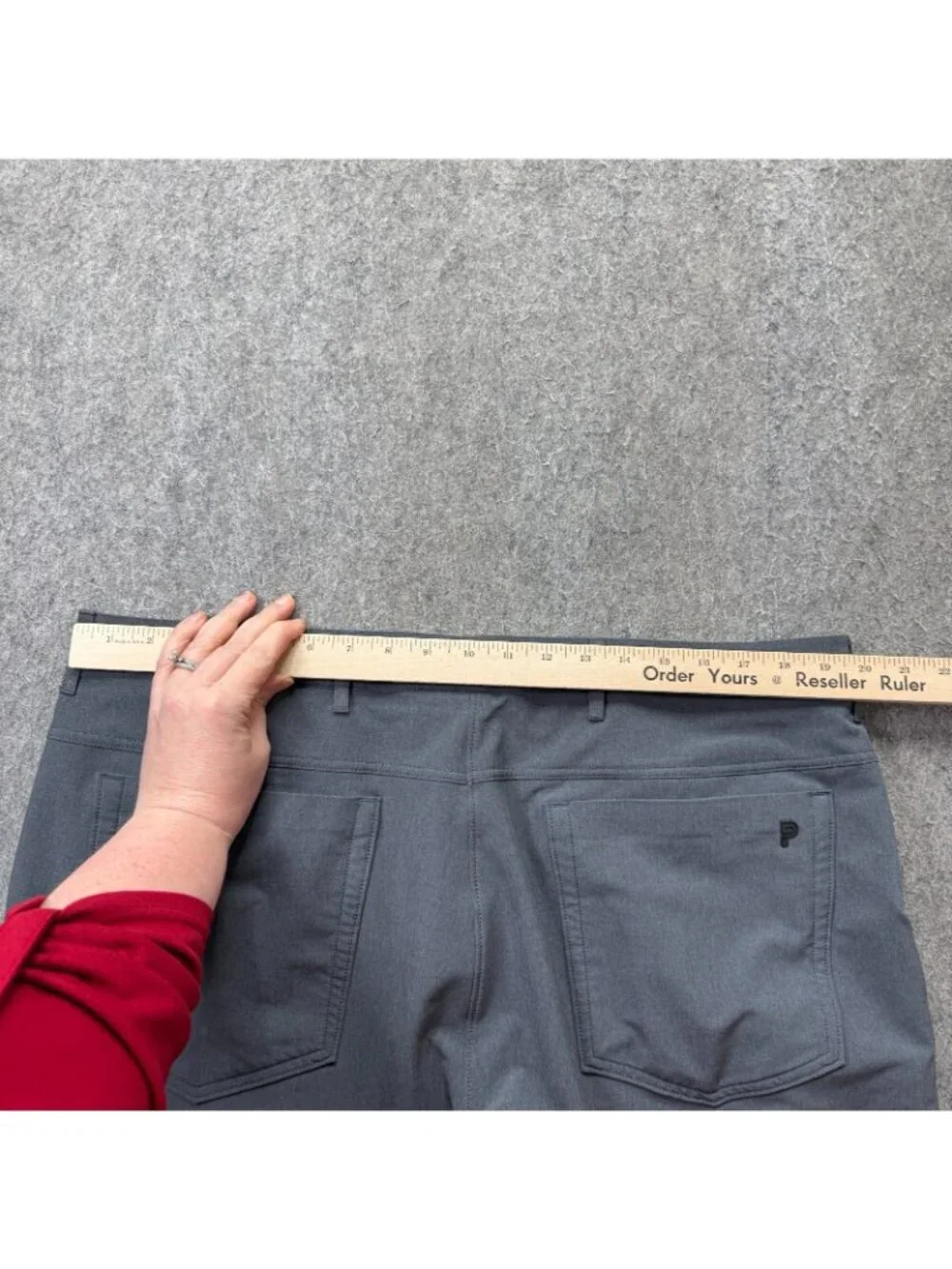 Public Rec 5-Pocket Pants Men 40 x 34* Gray Blue Straight Performance Dealmaker